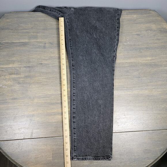 Madewell Perfect Vintage Jean Women’s 32 High Rise Tapered Washed Black Denim - Picture 15 of 15